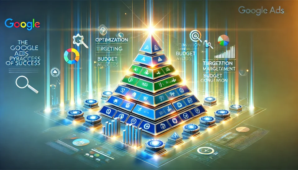 Pyramide web du succès, avec Bertrand.pro, expert Google Ads